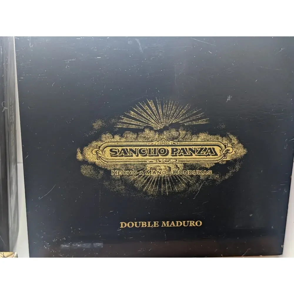Lot of 4 Empty Wooden Cigar Boxes Romeo y Julieta Camacho Sancho Panza Tabak